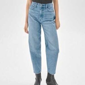 Aritzia Denim Forum Gia Hi Rise Carrot Jeans